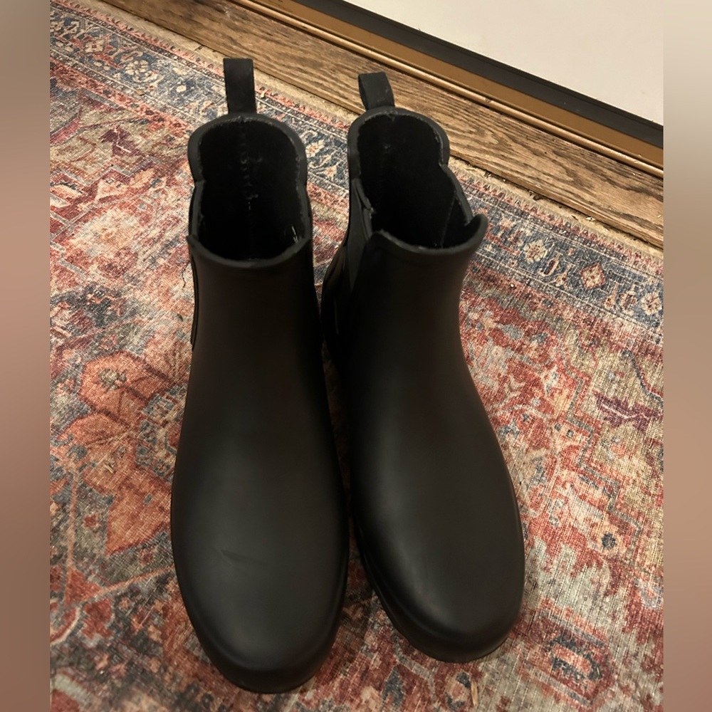 Hunter Original Refined Chelsea Boots Black 7 M for sale — EUC